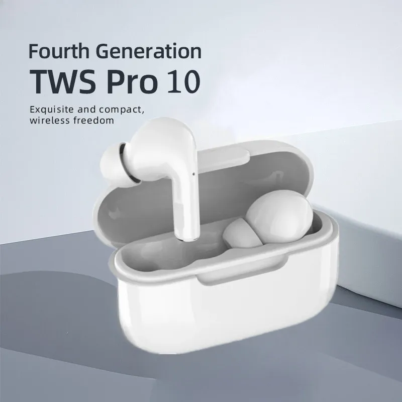 PRO10 Wireless Headphones Earphone Bluetooth-compatible 5.0 Waterproof Wireless Headset with Mic for Xiaomi IPhone Pro10 Earbuds