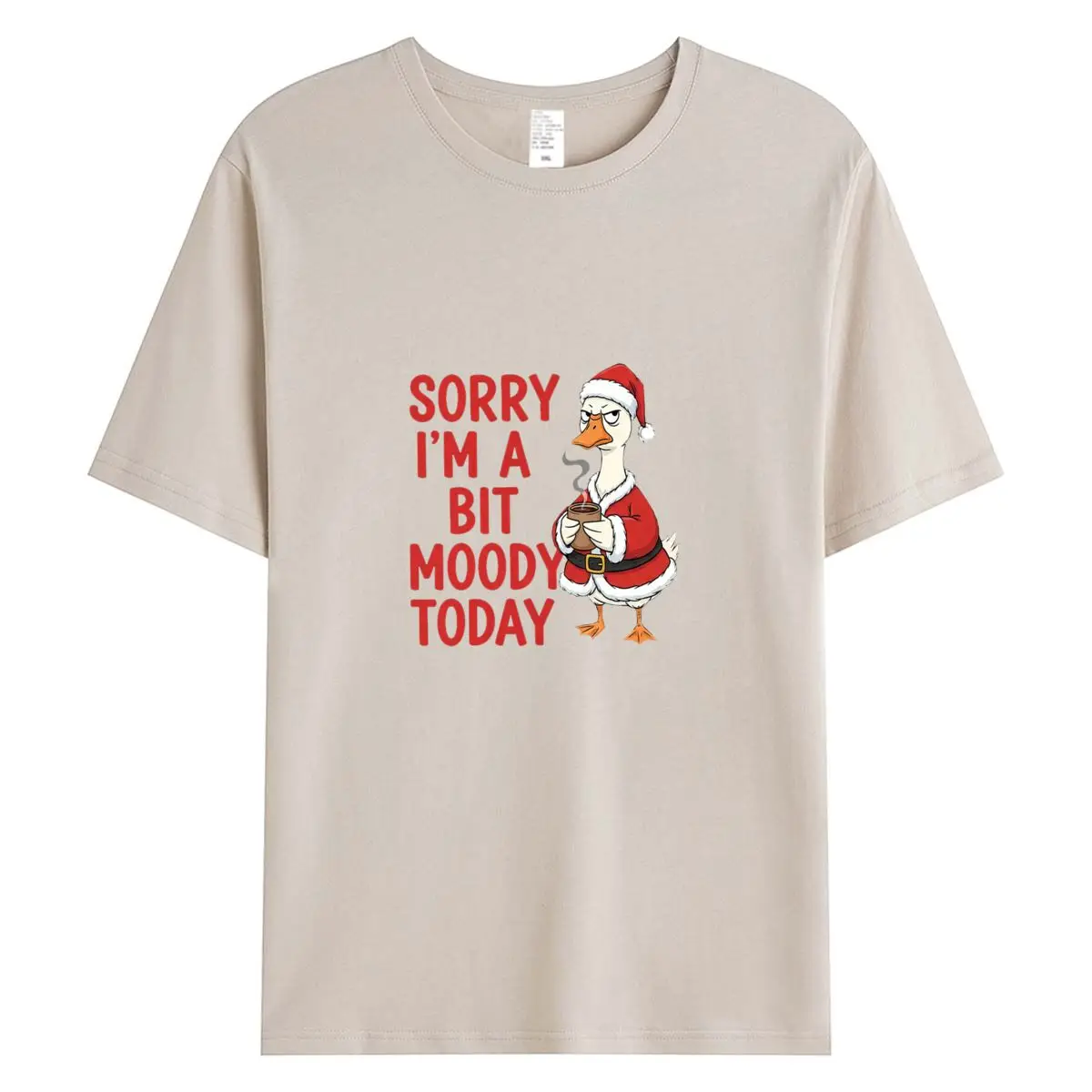 تي شيرت نسائي قطن 100% تي شيرت صيفي تي شيرت نسائي بأكمام قصيرة ملابس 2026 تي شيرت برسومات مضحكة على شكل بطة تي شيرت نسائي كبير الحجم