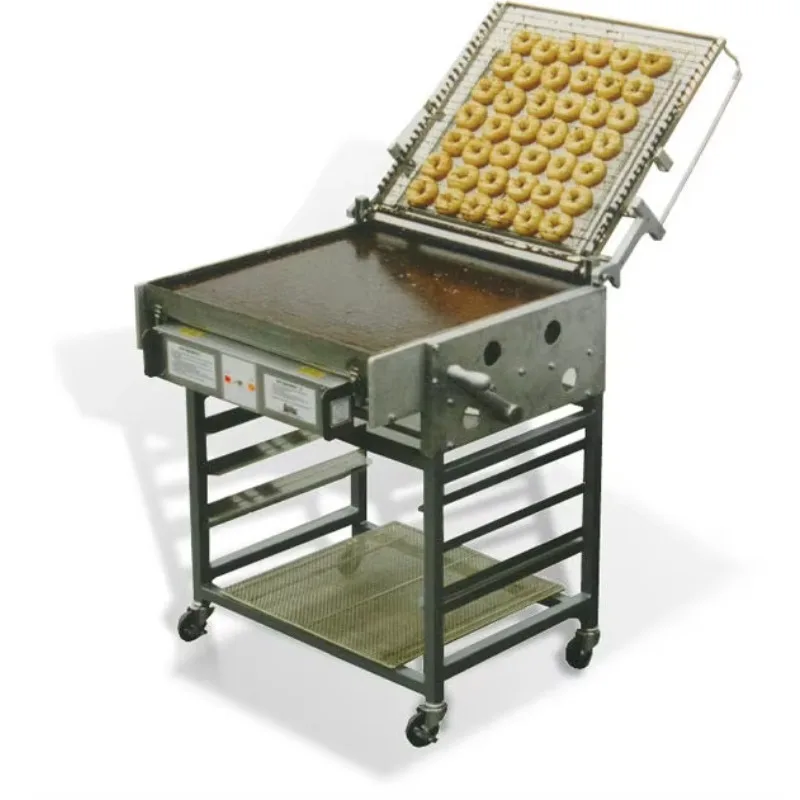 Semi-Automatic Donut Chocolate Coating Icer Advanced Glazing Tech Commercial Temp Control Easy Clean Customized