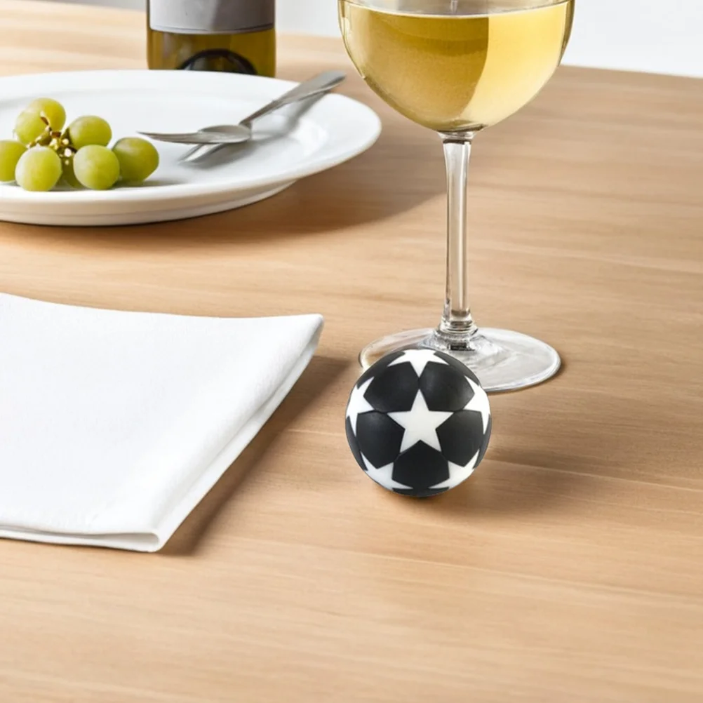 

10 шт. мячи для настольного футбола, черные, белые, 32 мм, мини-футбольные мячи, замена настольного футбола, маленькие футбольные мячи, вечерние сувениры