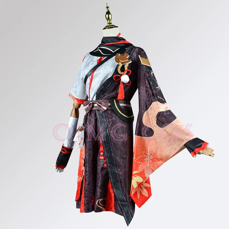 Genshin Impact Kaedehara Kazuha Cosplay Costume Uniform Anime Chinese Style Halloween Costumes For Women Game