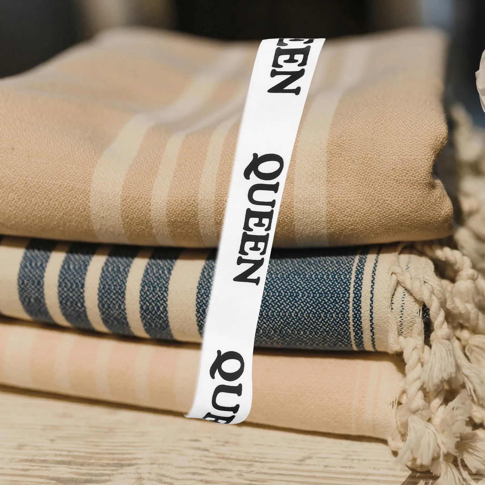 

4 Pcs Bed Sheet Storage Straps Elastic Fabric Organizer Bands Pillow Case High Strength Multipurpose Wear Resistant
