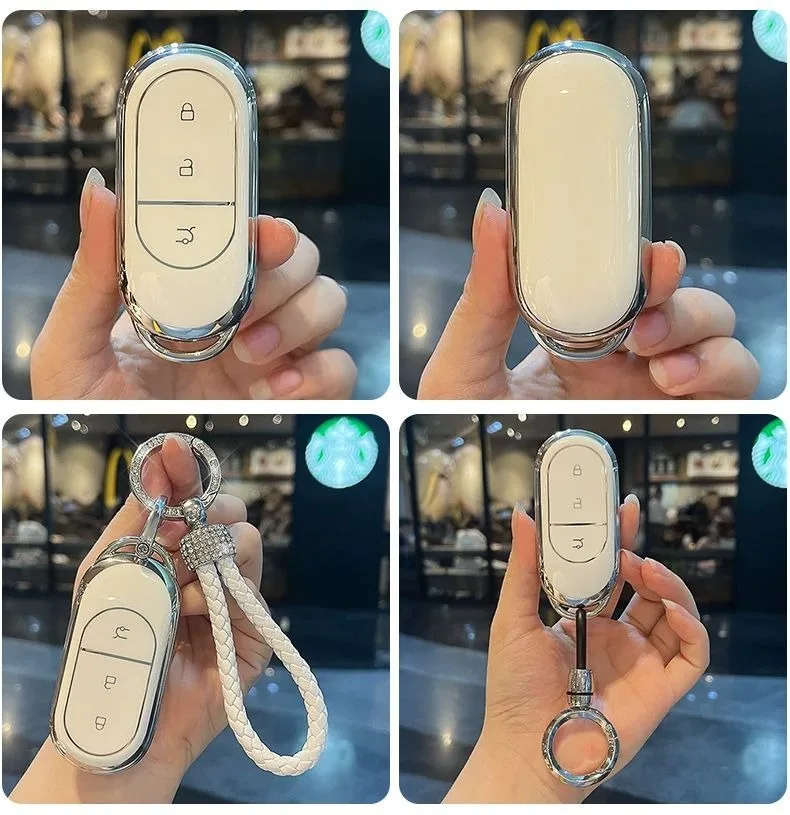 TPU Autoschlüssel-Hülle für Leapmotor T03 C10 C11 C16 C01 B10 B01 B05 S01 NFC-Karten-Schlüsselanhänger Fernbedienungsabdeckung Zubehör – Detail 8
