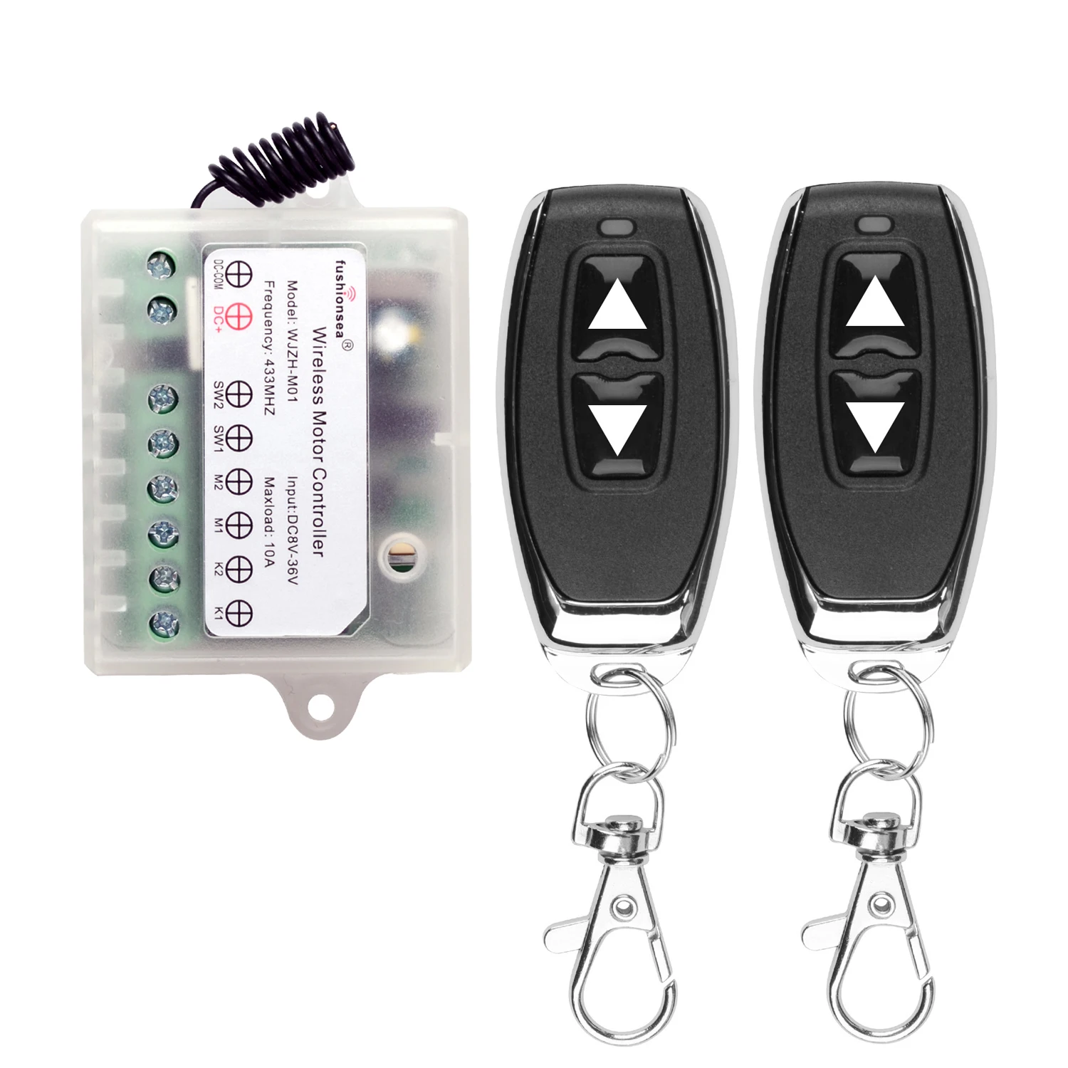 12-36V DC Motor Remote Control Switch For Tractable Door Coarse Electric Push Rod Linear Actuator Forward Reverse Receiver