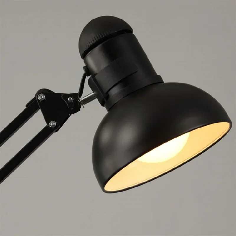 Imagem -04 - Ferro Aranha Led Pendurado Lâmpada Iluminação Interior Industrial Pendant Light Longo Lustre Flexível Sala de Estar Luminárias Ajustável