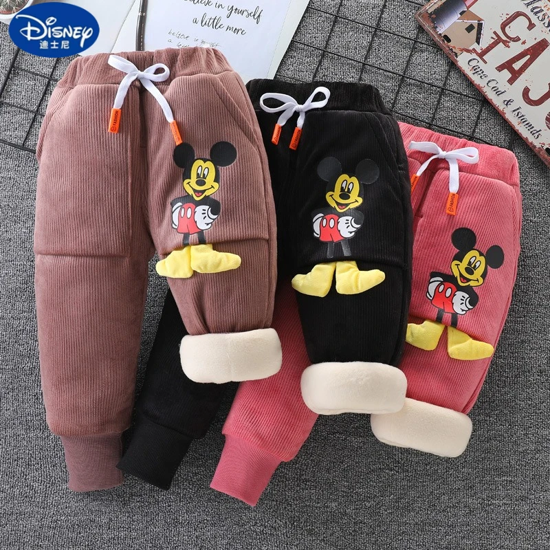 

Disney Baby & Toddler Winter Pants - Fleece-Lined, Thermal Cotton for Boys & Girls | Outdoor Wear