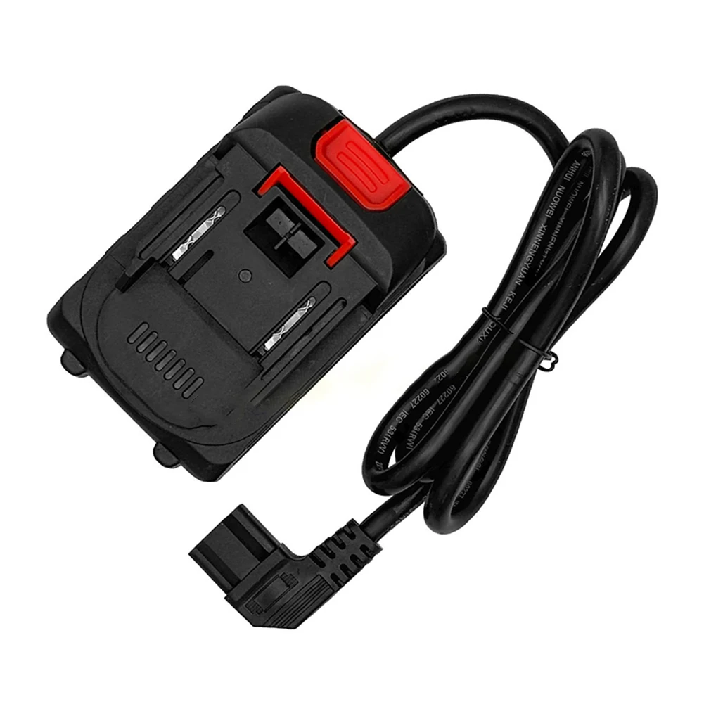 1pc Lithium Battery Tool Adapter Power Cord For Power Tool Battery Connect Lithium Lawn Mower Angle Grinder Accessories