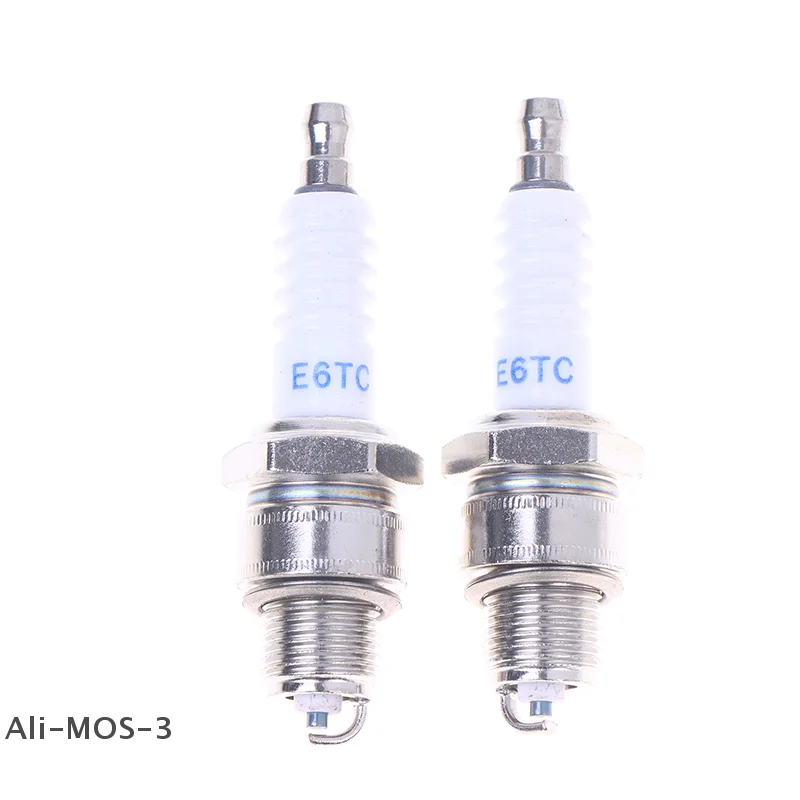 【S】1/3 шт. абсолютно новая свеча зажигания для мотоцикла E6TC для скутера, мопеда, запасные части, аксессуары