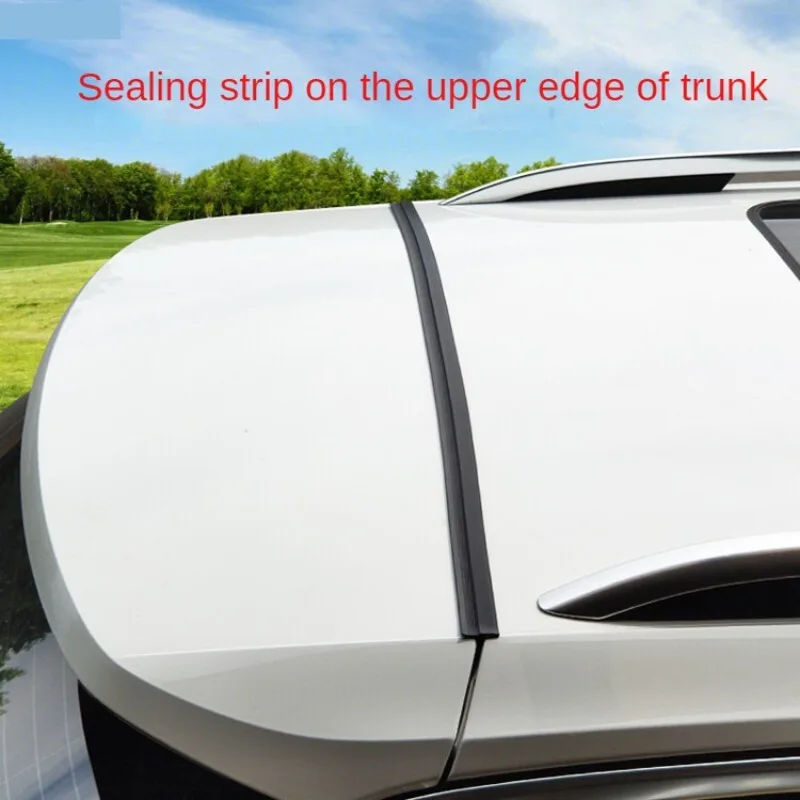 Car Trunk Seal for Car Dustproof Water Litter Protection SUV/ Hatchback Roof Along The Gap Universal Rubber Strip