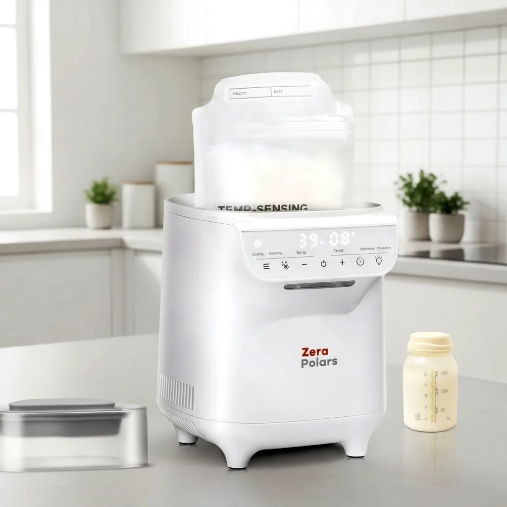 سخان زجاجات الأطفال متعدد الوظائف، سخان الوجبات السريعة، معقم لتدفئة الحليب مع تحكم دقيق في درجة الحرارة لحليب الأم #1