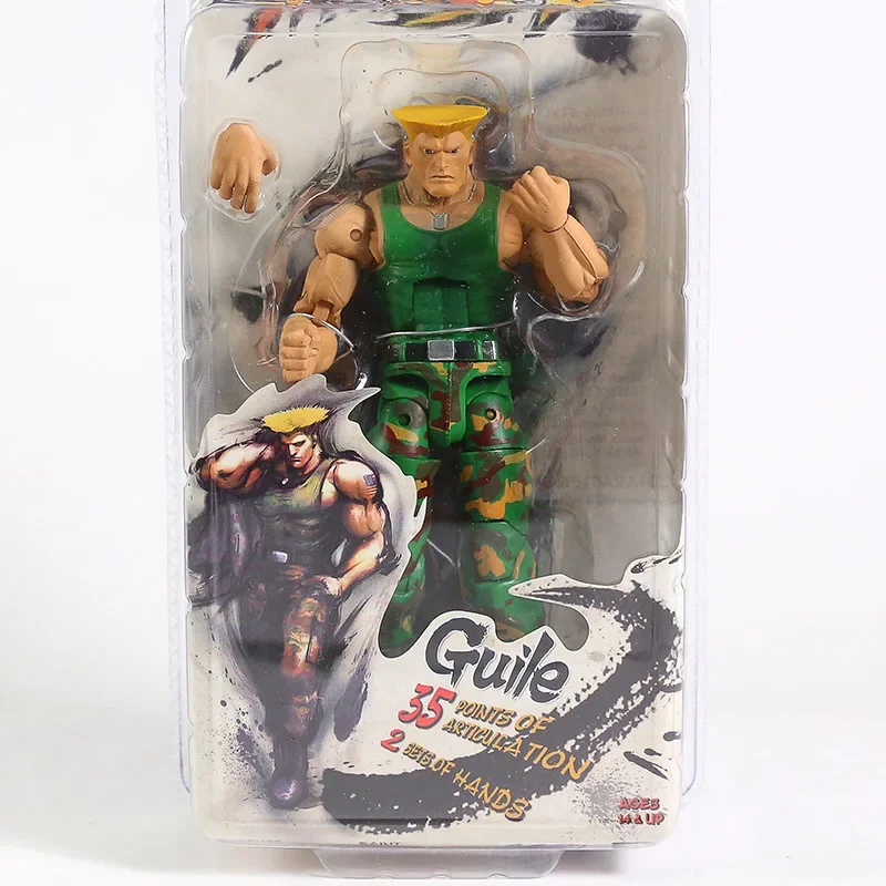 Ken Ryu Chun-li Gouki Guile Action Figure PVC Figurine Model Kit Desk Decocation Doll Toy Gift