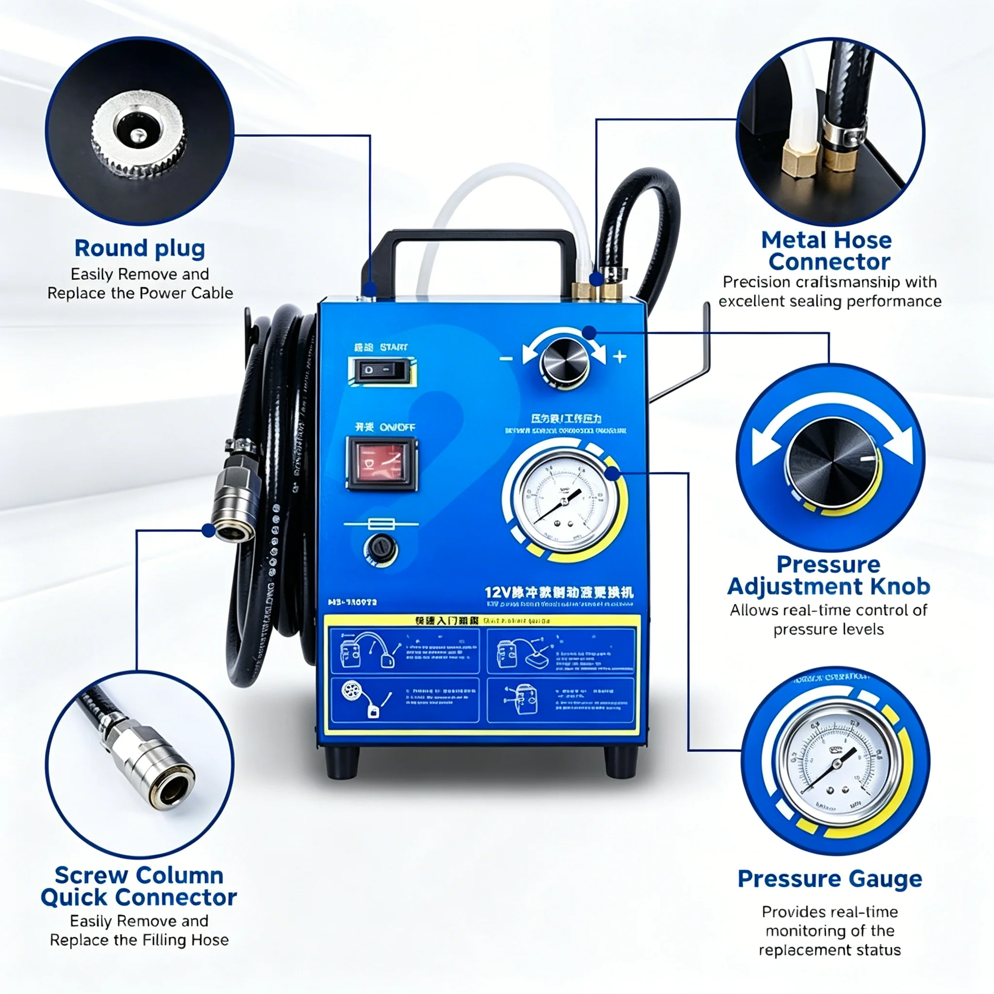 12V volautomatische remontluch - Brake Bleeder Kit recensie en prijs