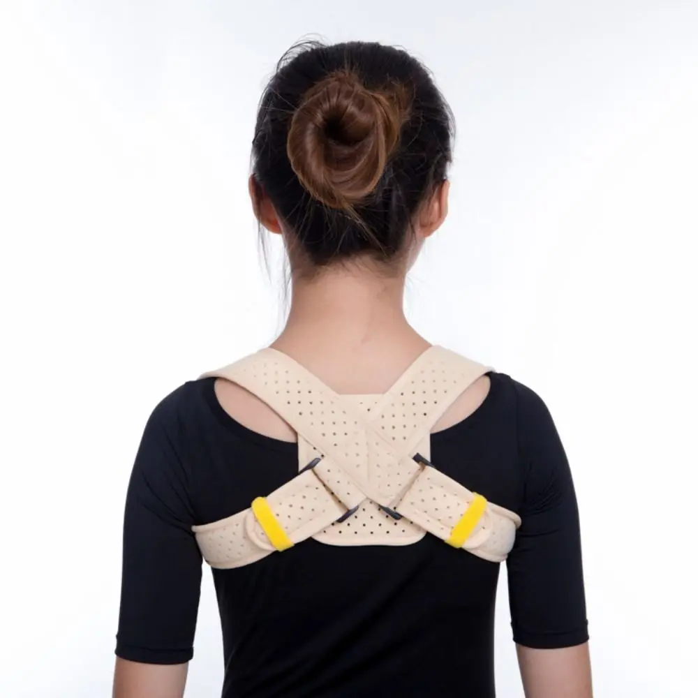 Composite Cloth Clavicle Brace Hunchback Correction Adjustable Strap Posture Corrector