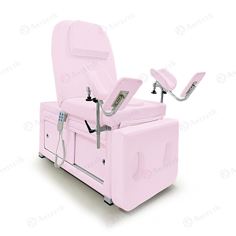 Customized Multi-function Adjustable Hospital Medical Furniture Examination Chair Bed 2 Motors Gynecology Examination Bed