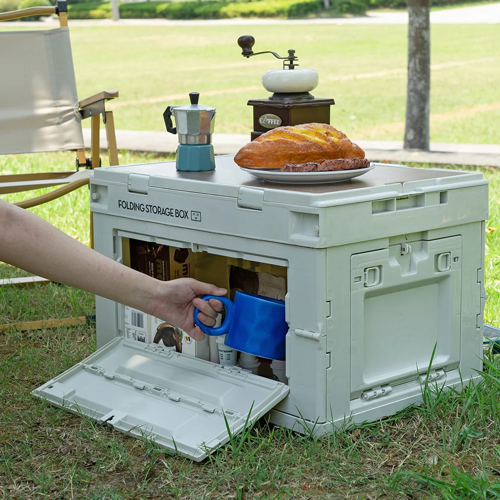 Camping Multifunktionale Kunststoff Faltschachtel Tragbare Aufbewahrungsboxen