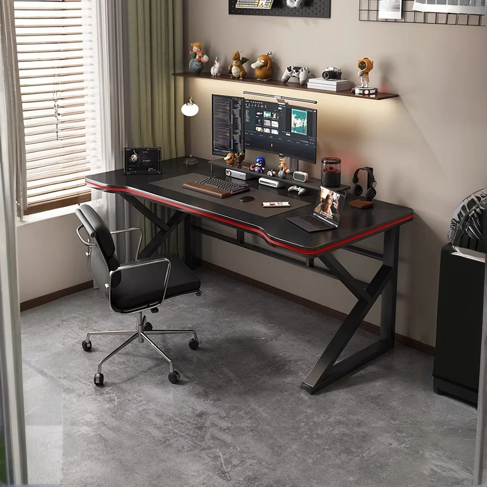 Computer desk desktop home bedroom desk desk workbench e-sports table and chair set