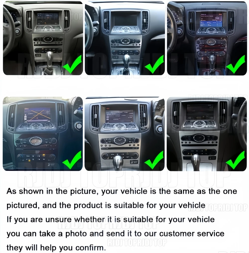 Android Screen For Infiniti G25 G35 G37 2003 2004-2013 2014 Carplay Car Radio Multimedia Stereo Video Player GPS Navi Head unit