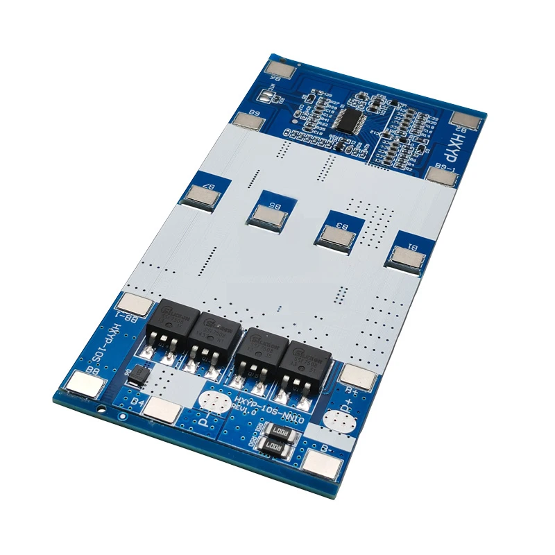 Литий-ионный аккумулятор 10S BMS 42 в 15 А с контролем температуры, балансировочная плата для зарядки автомобильного аккумулятора
