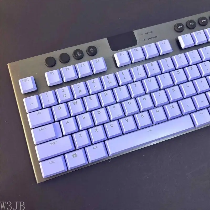 W3JB Ergonomische Ersatz-Tastenkappen, nicht glänzende Oberfläche für G915/G913 Rapid Typing Solution – Detail 8