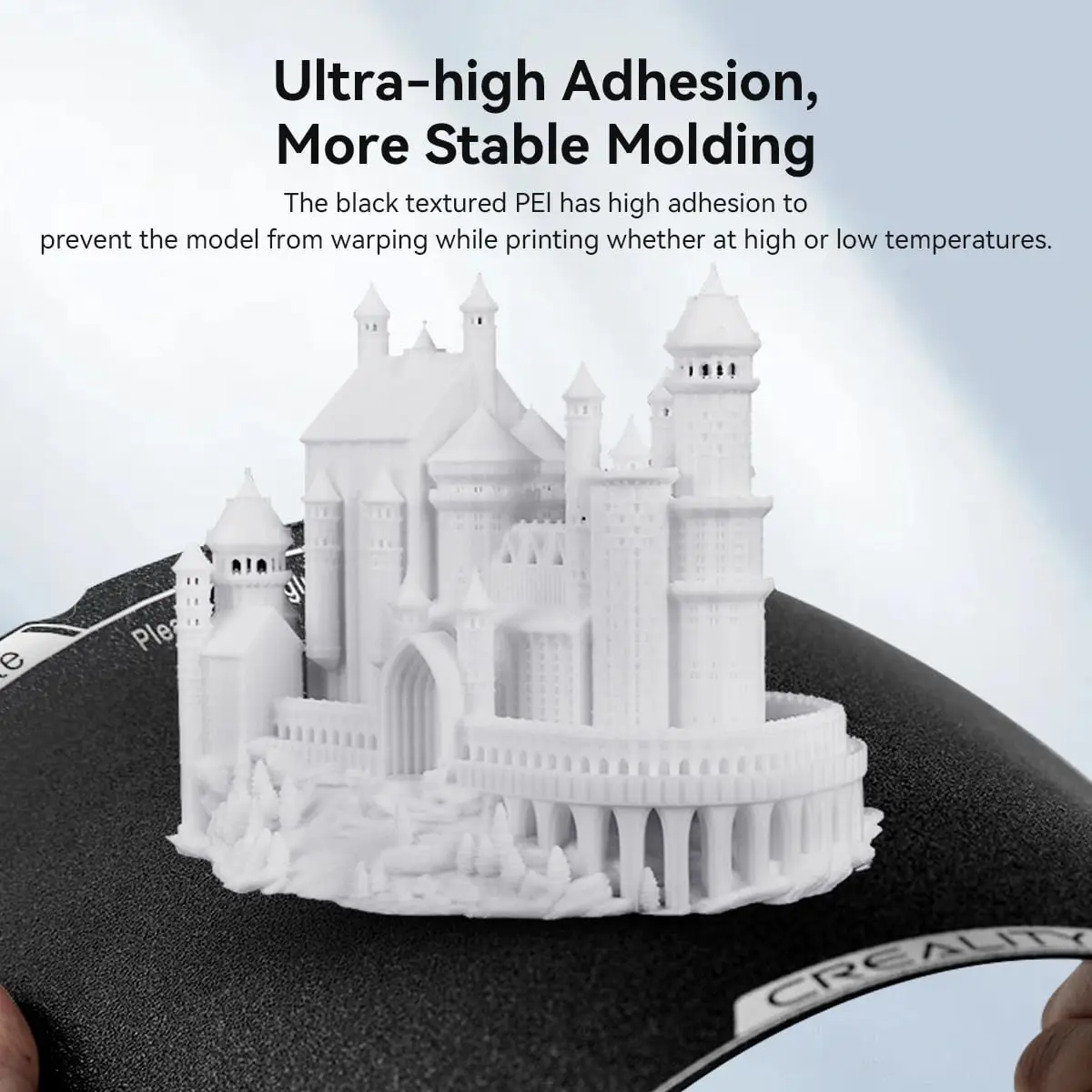 Resmi Creality K1C Yapı Plakası PEI Levha, Ender 3S1/3S1 Pro/3V2 Neo/3V3 SE/KE K1 için Esnek Çıkarılabilir Yaylı Çelik Platform