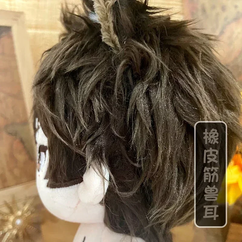 20 ซม.อะนิเมะสุนัข Nakahara Dazai Osamu Kawaii BEAST หู COSPLAY ตุ๊กตาตุ๊กตาตุ๊กตา DIY แต่งตัวเสื้อผ้า Plushies ของเล่นแฟนของขวัญ