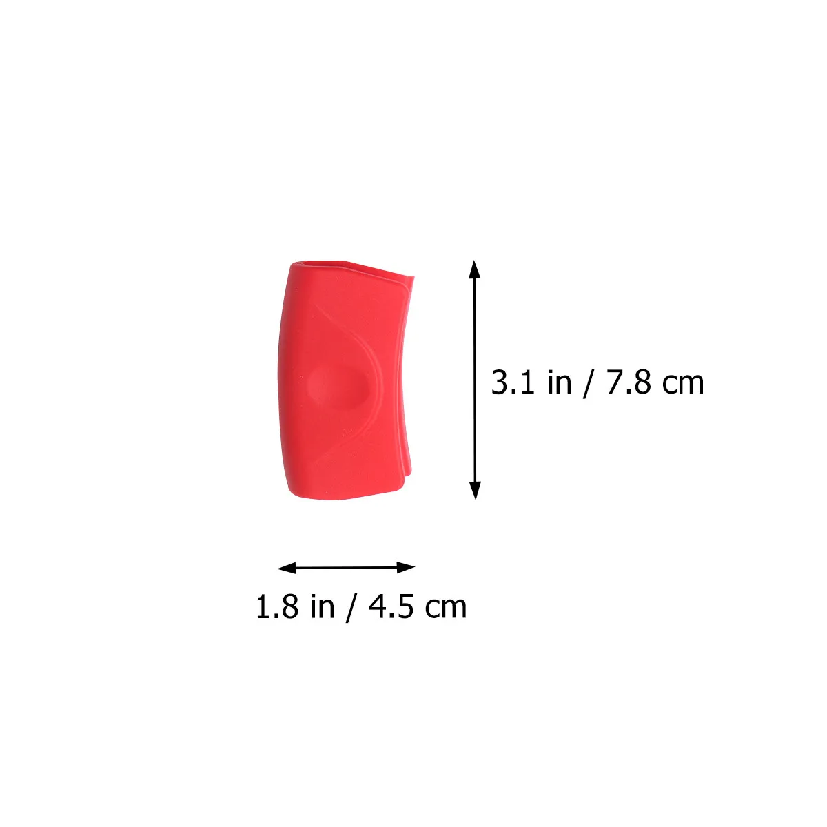 4Pcs Heat Resistant Silicone Pot Handle Grips Non Slip Cooking Pinch Mitts for Wok Pan Saucepan Soup Pot Bowl Microwave Oven Use - view 6
