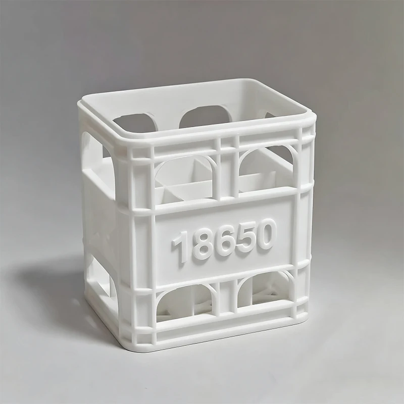 صندوق تخزين بطاريات مطبوع ثلاثي الأبعاد يمكنك صنعه بنفسك رقم صندوق البيرة. 5 أأ رقم. 7 AAA 18650 صندوق تخزين سلة تخزين قابل للتكديس