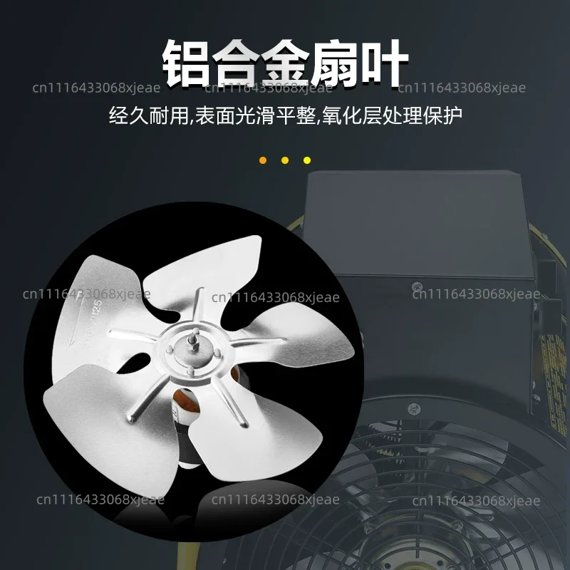 Industrial Electric Heater Heater 380V High Power Hot Air Fan Farm Factory Electric Heating