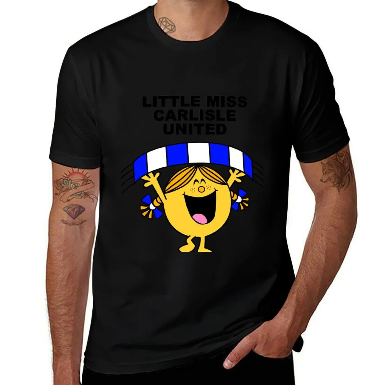 Little Miss Carlisle United T-Shirt Work Wear Lightweight Tee T-Shirt
