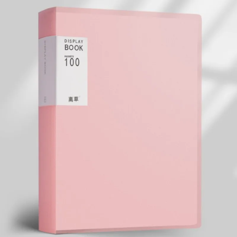 Binder Anggaran Plastik Folder File A4 untuk Dokumen 60/100 Halaman Produk Arsip Perlengkapan Kantor Organizer Alat Tulis Meja