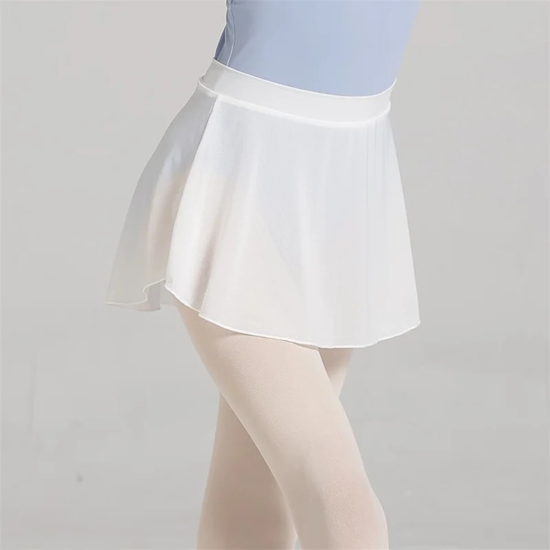 Hot Sale Many Colors High Quality Cheap Kids Girls Child Dance Wear Spandex Mesh Ballet Skirts