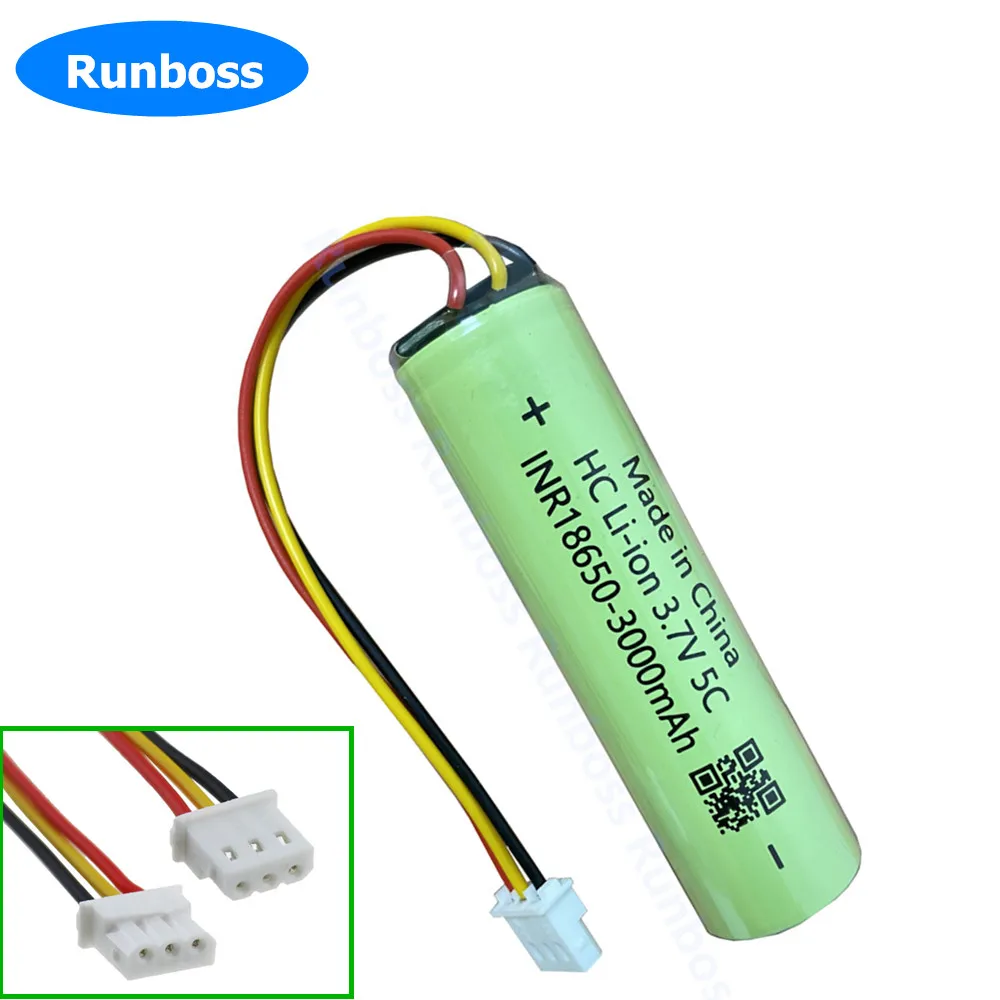 New 3000mAh Replacement Battery for Petzl Nao & Nao+ Plus+ Headlamp Li-ion 18650 Rechargeable Battery PACK E36 A AKKU Parts