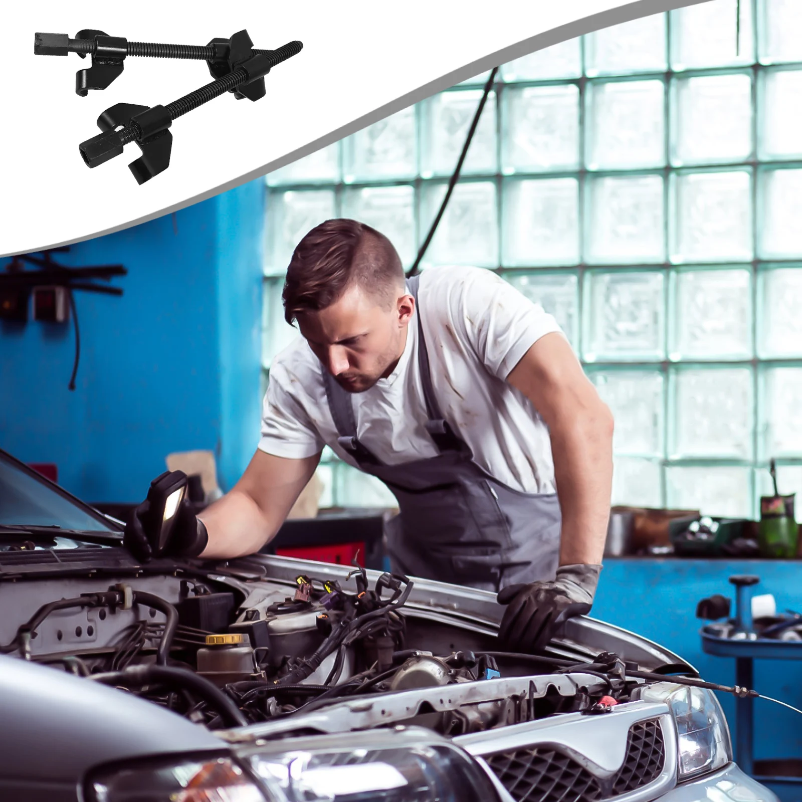 Spring Compressor Tool For Efficient Coil Spring Removal And Installation Strut Compressor For Automotive Mechanics