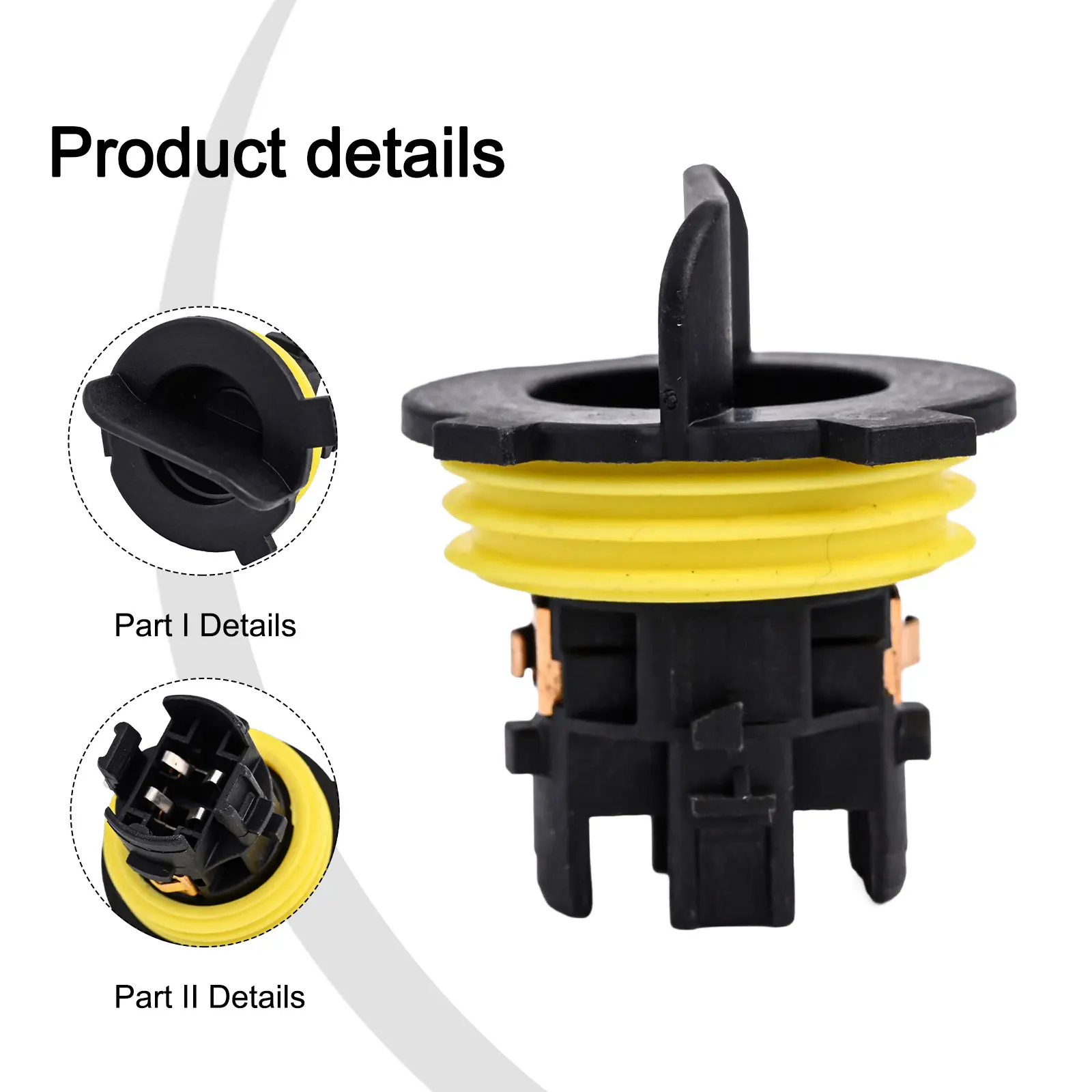 Lamp Holder For Ford Front Turn Signal Socket Wear-resistant ABS Material Easy To Use Quick To Install Car Maintenance