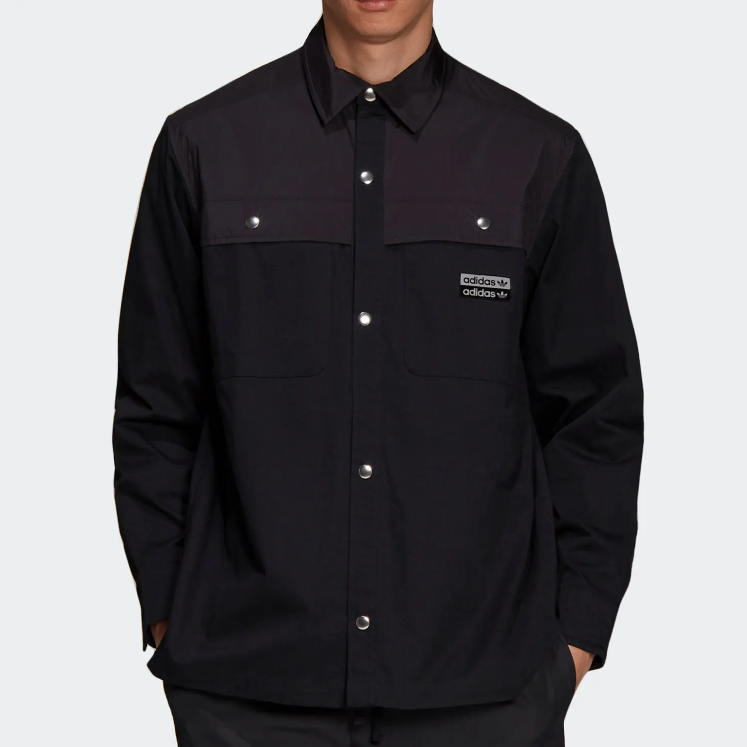 

Adidas Аутентичная мужская удобная и прочная куртка с тремя полосками H59874