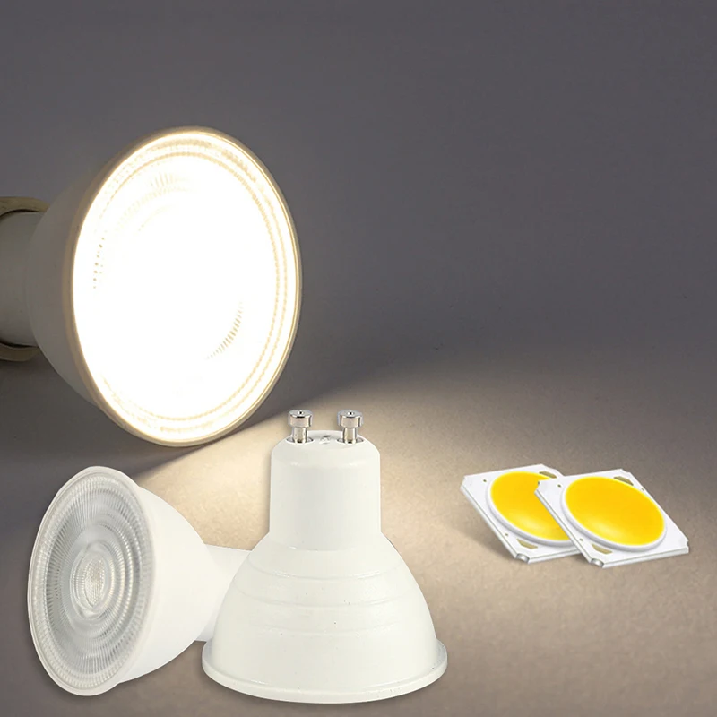 1/2/4/6/8/10pcs LED Spot Light GU10 LED Bulb 3W LED Lamp 220V Spotlight MR16 GU5.3 Corn Light Bulb 3000k/6000k Home Decoration