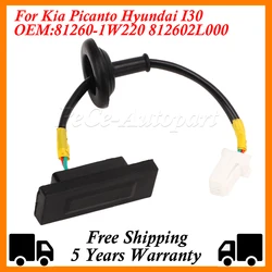 For Kia Picanto Hyundai I30 Car Rear Trunk Lid Lock Boot Release Handle Trunk Switch Tailgate Open Button 81260-1W220 812602L000