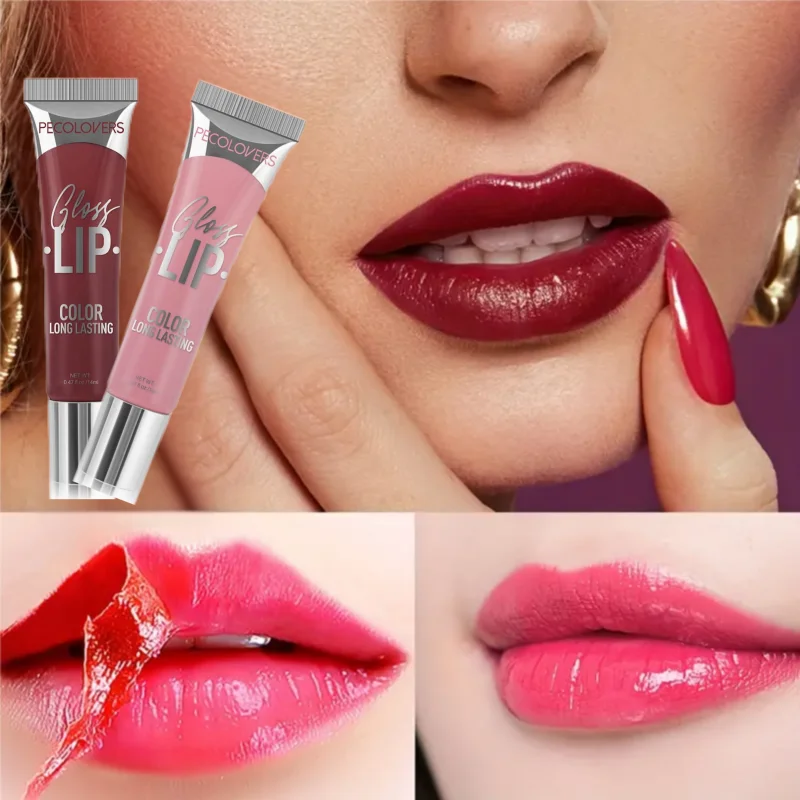ลิปกลอสลอกออก 1 ชิ้น มันเงา กันน้ํา ติดทนนาน แห้งเร็ว เหมาะสําหรับผู้เริ่มต้น เหมาะสําหรับทุกสภาพผิว