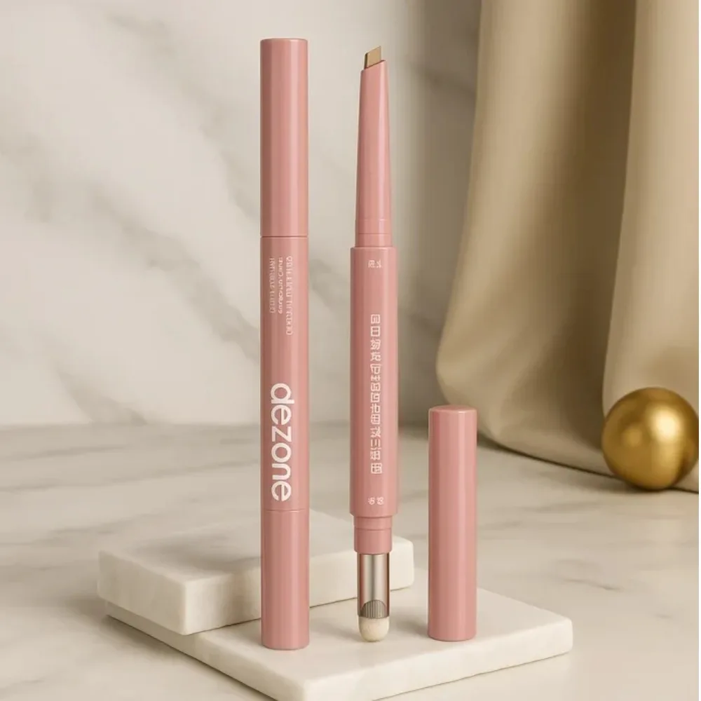 marca-coreana-dezone-maquiagem-para-os-olhos-2-em-1-delineador-de-bicho-da-seda-ilumina-sombras-delineador-duradouro-a-prova-d'agua-arroz-nu-rosa-branco-marrom