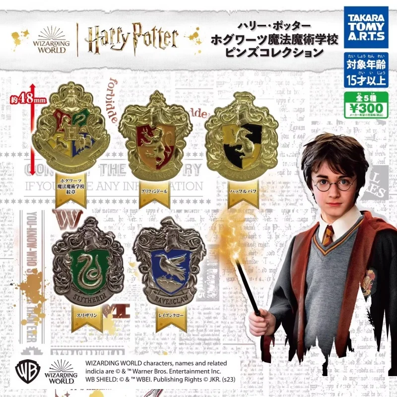 

TOMY Original 5Pcs Gashapon Harry Potter Anime Figure Toys For Kids Gift Collectible Model Ornaments