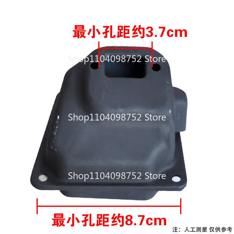 Gasolina Motosserra Escape Silenciador com Junta, Fit para STIHL, MS381, MS038, MS381, MS382