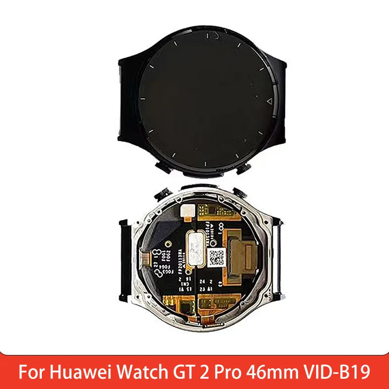 Ecran-lcd-pour-huawei-watch-gt-2-pro-46mm-vid-b19-assemblage-d'ecran-avec-cadre-pour-huawei-gt2-pro-reparation-d'affichage-pieces-de-rechange