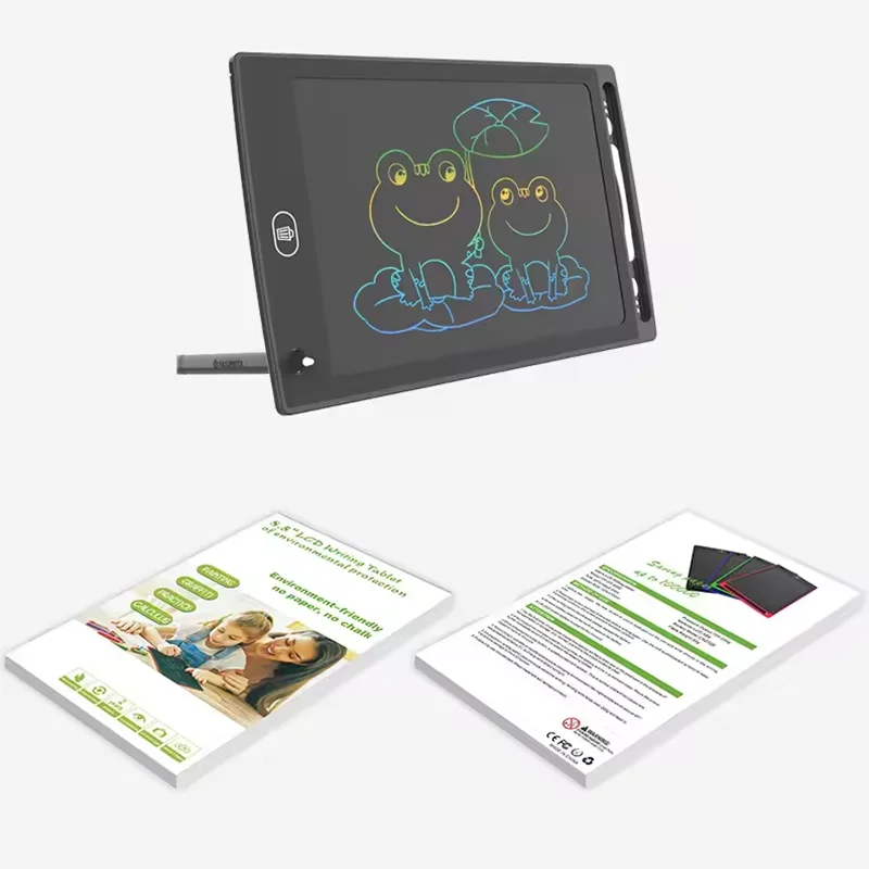 6.5 inch LCD Writing Tablet Drawing Board Magic Blackboard Montessori Educational Drawing Toys Gift