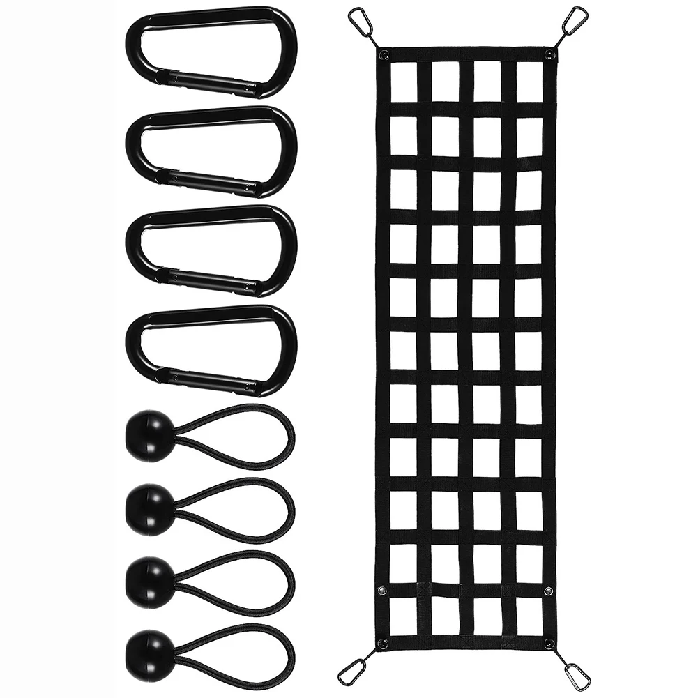 For Pickup Cargo Transport Tailgate Net Cargo Net Secure Cargo Tailgate Net Cargo Net Black Four  For Pickup Cargo