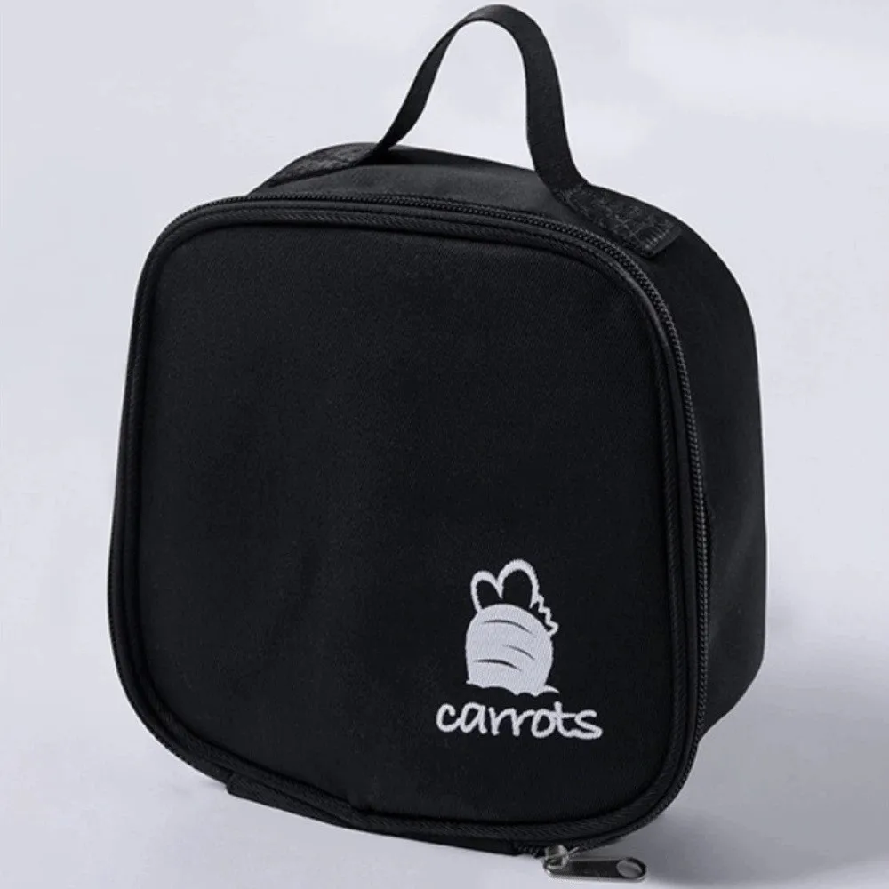 Triangular Shape Portable Breakfast Bag Waterproof Material Small Size Insulated Lunch Bag Thickened Design Handheld Style