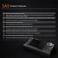 A05E-PORTXVNSA 4Inch IPS LCD SA5 Multi-Function Handheld Spectrum Analyzer 100K-5.3Ghz Signal Generator With Battery
