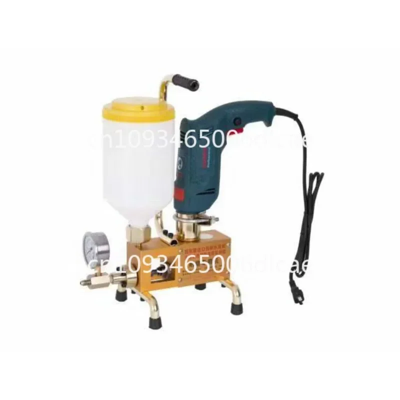 hollow drum high pressure grouting  hollow drum glue polyurethane grouting  polyurea  leak plugging machine