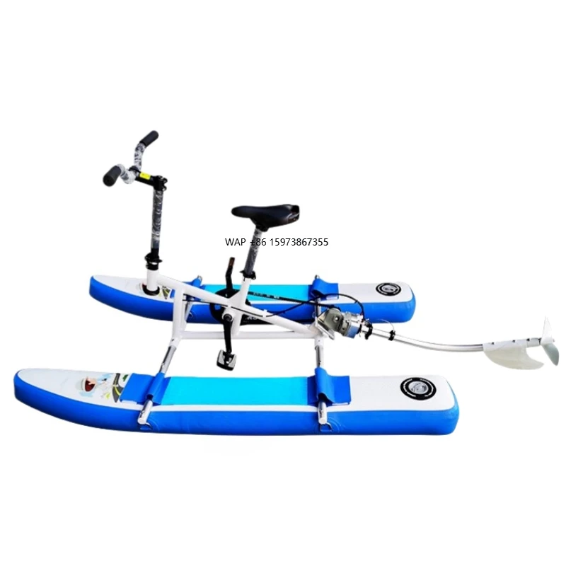 

Find Similar Hydro Double Pedal Inflatable Water Bike Sea Sports Propeller Inflatable Water Bikes Bicycle Pedal Boat for Kids