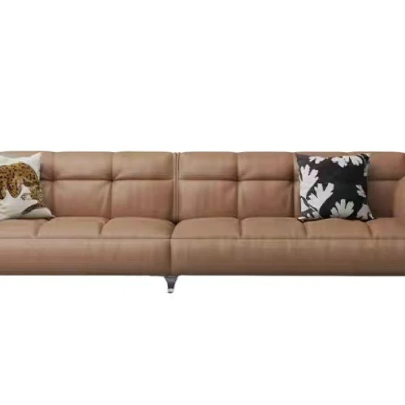 French retro style, cloud combination sofa, living room home use, rattan concubine sofa