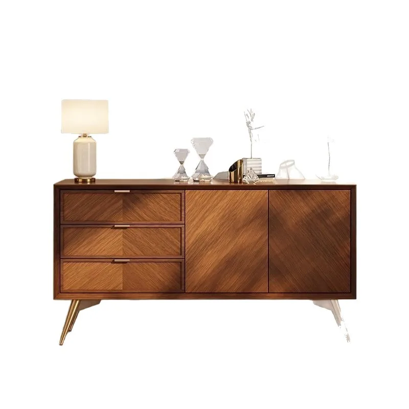 

side cabinet, modern simple living room integrated against the wall, household entrance wine cabinet, shelf chest